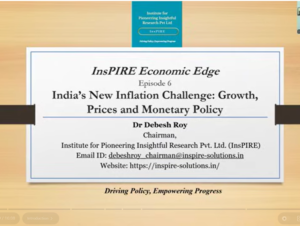 YouTube: India’s New Inflation Challenge: Growth, Prices and Monetary Policy